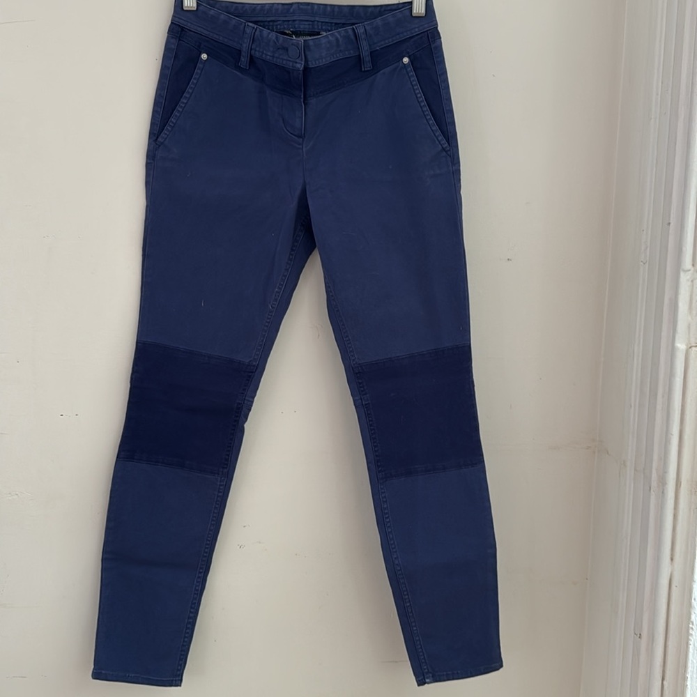 Armani Exchange skinny fit blue cotton sz4